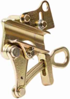 Parallel Jaw Grip 4.5 Inch Jaw Length, 4000 lb Max Load, HDPE Cable 0.625-1.362 Inch