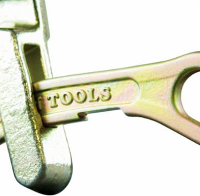 Parallel Jaw Grip Lock, 0.625-1.362 Inch Cable, 4000 lb Max Load
