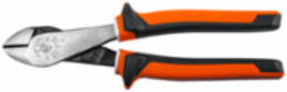 Insulated Diagonal Cutting Pliers, Angled Head, 8 Inch, VDE Certified