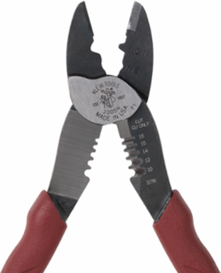Forged Steel Wire Crimper, Cutter, Stripper, Strips 10-18 AWG, Crimps 10-22 AWG
