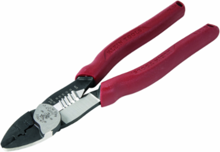 Forged Steel Wire Crimper, Cutter, Stripper, Strips 10-18 AWG, Crimps 10-22 AWG