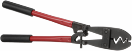 Large Crimping Tool, Crimping Capacity #6-4/0 AWG, 19.5 Inch Length