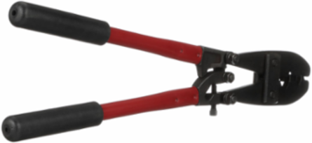 Large Crimping Tool, Crimping Capacity #6-4/0 AWG, 19.5 Inch Length