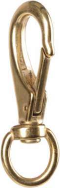 Bronze Swivel Snap Hook with 150-Pound Load Capacity, 1.625 Inch Width