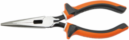 7 Inch Insulated Long Nose Side Cut Pliers - VDE Certified, 1000V Rated