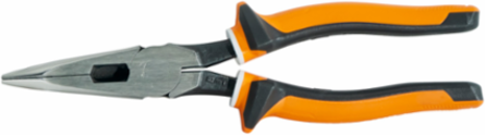 Insulated Long Nose Side Cutter Pliers 8 Inch, 1000V Rated, Induction Hardened Steel
