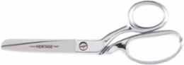Bent Trimmer Scissors, 8 Inch, Carbon Steel, Fully Rounded Tips