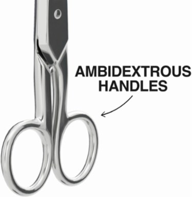 Electrician's Scissors 5-1/4 Inch, Steel, Nickel-Plated Finish