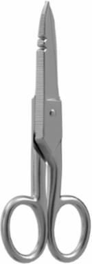Cable Splicer Snip 5.25 Inch Stainless Steel Blades, Serrated Edge, 0.210 lbs