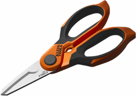 Long Reach Cable Stripping Electrician Scissors, 7-Inch