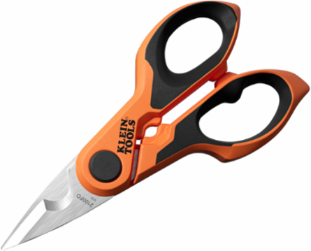 Compact Cable Stripping Electrician Scissors, 6-Inch