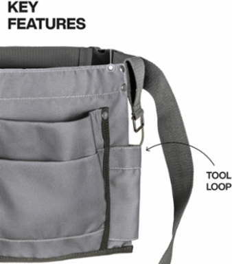 6-Pocket Tool Apron