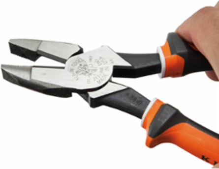 Insulated Side Cutting Pliers 9 Inch, 1000V Rated, Slim Handle