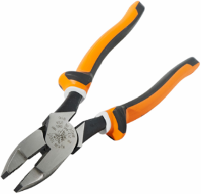 Insulated Side Cutting Pliers 9 Inch, 1000V Rated, Slim Handle