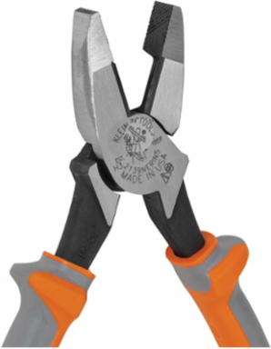 Insulated Side Cutting Pliers, 9 Inch, 1000V Rated, Induction Hardened Steel