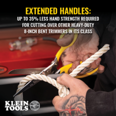 Premium 8 Inch Bent Trimmer Scissors, Nickel Chrome Plating, Metal Blades