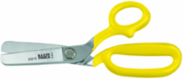 Single Serrated Blade Blunt Shear 3-3/16 Inch Cut Length, Nickel-Chrome Plated