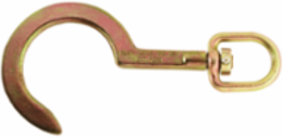 Heavy-Duty Swivel Anchor Hook, 750 lb Load Capacity, 1-3/16 x 1 Inch Swivel Opening