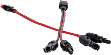 APP  to MC4 Adapter with 11.94 Inch Cord, PVC Insulation, for 200W Solar Panel