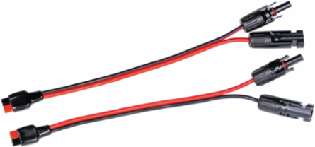 APP  to MC4 Adapter with 11.94 Inch Cord, PVC Insulation, for 200W Solar Panel
