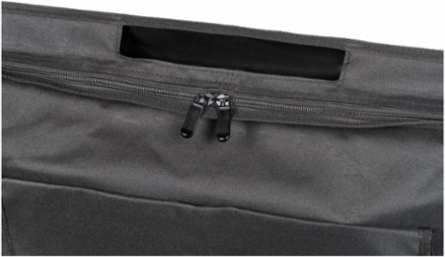 200W Solar Panel Carrying Case, Nylon, 15.75 Inch x 11.81 Inch, Zipper Closure