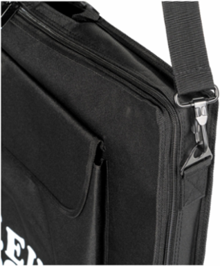 200W Solar Panel Carrying Case, Nylon, 15.75 Inch x 11.81 Inch, Zipper Closure