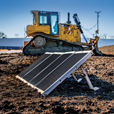 200W Portable Monocrystalline Solar Panel, IP65 Weather Resistant, 16.4ft Cable