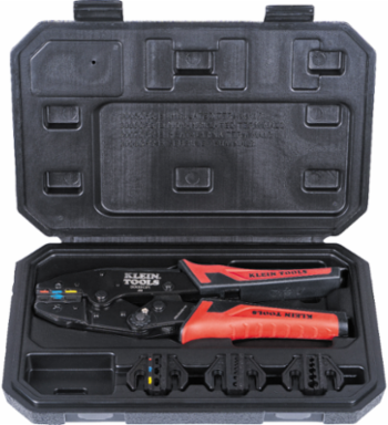 Ratcheting Crimper Set, 10-22 AWG Terminals