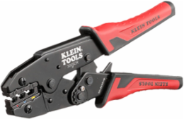 Ratcheting Crimper for 10-22 AWG Insulated Terminals, 9 Inch Length, Steel