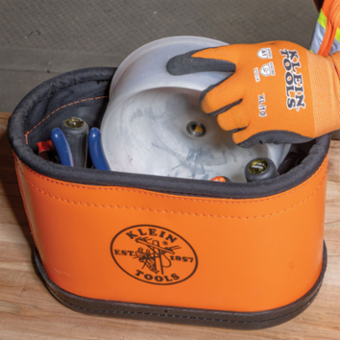 Collapsible Hole Saw Dust Bowl for 6-3/8 Inch Hole Saws, Standard Size Vacuum Compatibility