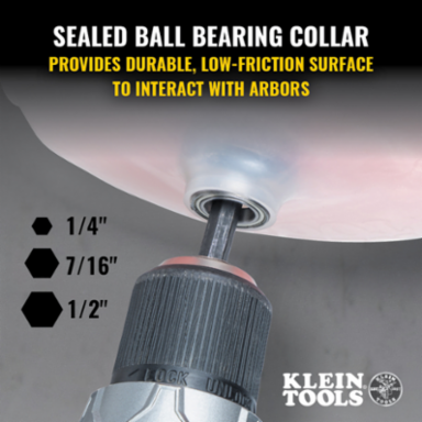Collapsible Hole Saw Dust Bowl for 6-3/8 Inch Hole Saws, Standard Size Vacuum Compatibility
