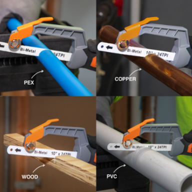 Compact Medium-Cut Hacksaw