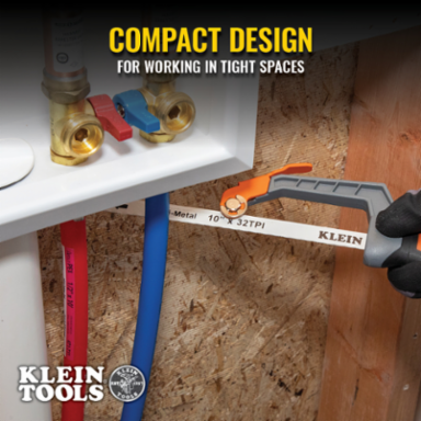 Compact Finish-Cut Hacksaw