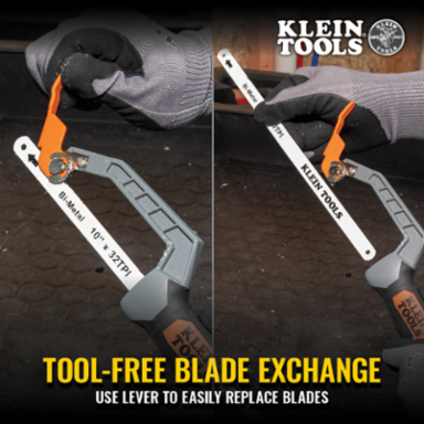 Compact Finish-Cut Hacksaw