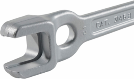 Bell System Wrench, 13 Inch Length, 1-1/16 Inch & 1-3/16 Inch Openings
