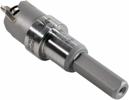Carbide Hole Cutter 3/4 Inch for Stainless Steel & Mild Steel Sheets up to 3/16 Inch