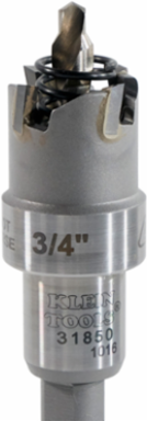 Carbide Hole Cutter 3/4 Inch for Stainless Steel & Mild Steel Sheets up to 3/16 Inch