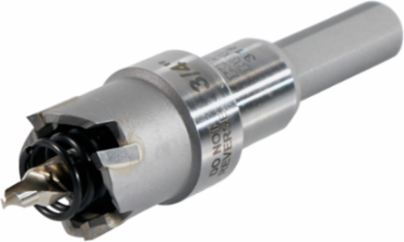 Carbide Hole Cutter 3/4 Inch for Stainless Steel & Mild Steel Sheets up to 3/16 Inch