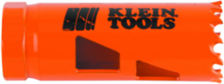 Bi-Metal Hole Saw, 7/8 Inch, Heavy-Duty Steel, Fast Cutting, 1 Inch Depth