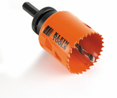 Bi-Metal Hole Saw, 2 Inch, Heavy-Duty Steel Construction, Cuts Steel and Stainless Steel