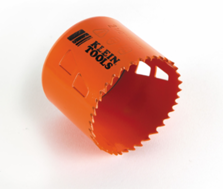 Bi-Metal Hole Saw 2-1/2 Inch, Heavy-Duty Steel, Optimized for Cutting Steel