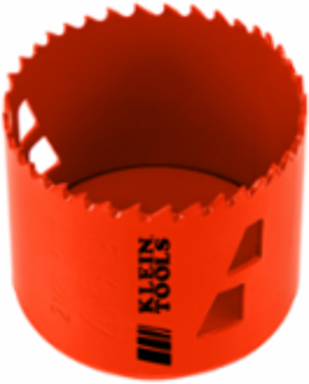 Bi-Metal Hole Saw 2-1/2 Inch, Heavy-Duty Steel, Optimized for Cutting Steel