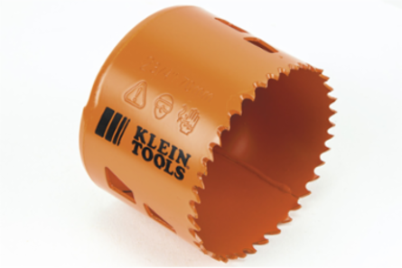Bi-Metal Hole Saw 2-3/4 Inch, Heavy-Duty Steel, Optimized for Cutting Steel