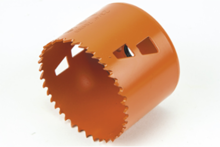 Bi-Metal Hole Saw 2-3/4 Inch, Heavy-Duty Steel, Optimized for Cutting Steel