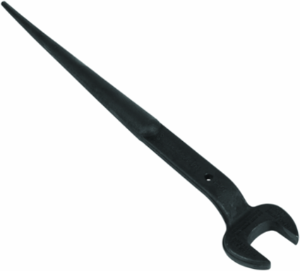 Spud Wrench 1-1/4 Inch Opening, Alloy Steel, Tetherable, 16.625 Inch Length