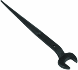 Spud Wrench 1-1/4 Inch Opening, Alloy Steel, Tetherable, 16.625 Inch Length