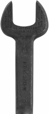 Spud Wrench 1-7/16 Inch Opening for 7/8 Inch Bolts, Alloy Steel