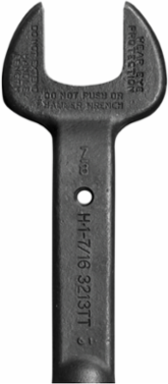Tetherable Spud Wrench, 1-7/16 Inch Opening, 7/8 Inch Bolt Size
