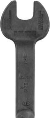 3/4 Inch Spud Wrench for 1/2 Inch Bolts, Alloy Steel, 14.75 Inch Length