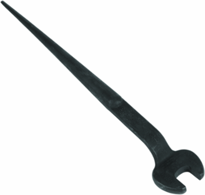 Heavy-Duty Spud Wrench, 13/16 Inch Nominal Opening, 1/2 Inch Bolt Size